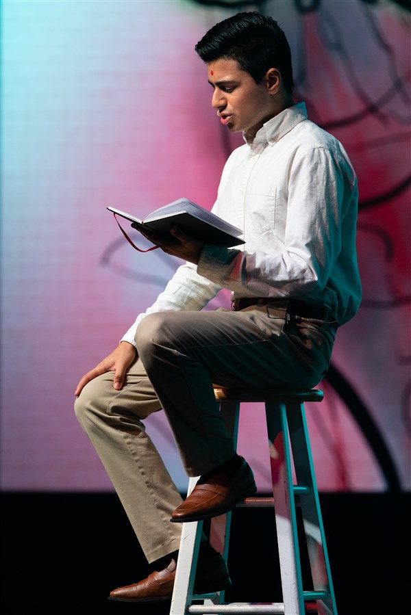Evening stage performance