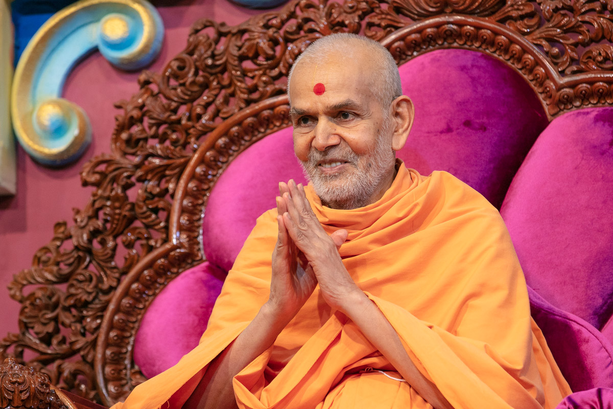 HH Mahant Swami Maharaj's Vicharan.