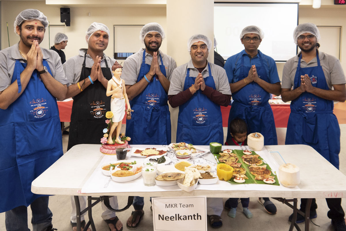 BAPS Youths Organize Cooking Competition, Sydney