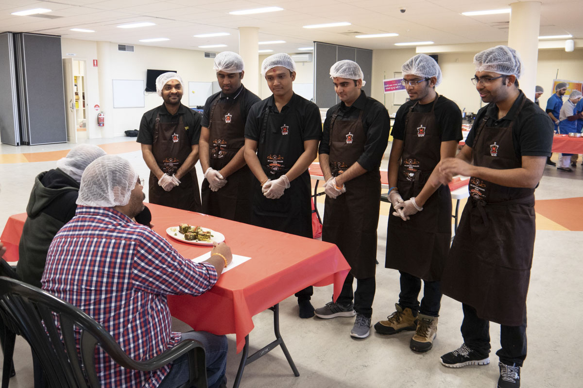 BAPS Youths Organize Cooking Competition, Sydney