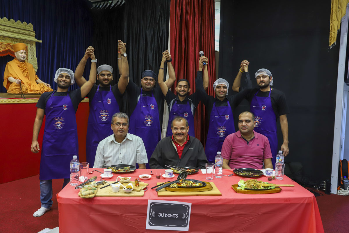 BAPS Youths Organize Cooking Competition, Perth