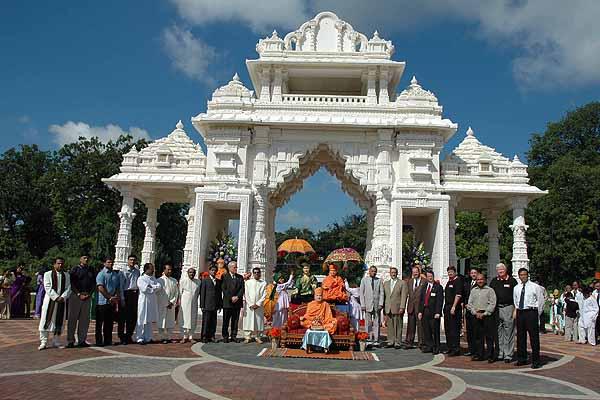 BAPS Swaminarayan Mandir, chicago, IL Celebrates First Anniversary, USA  - 