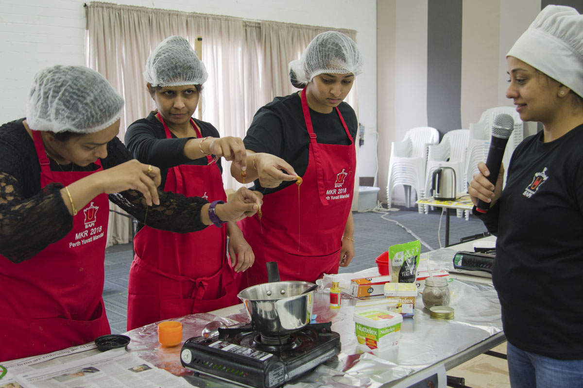 Cooking Competition for Yuvatis, Perth