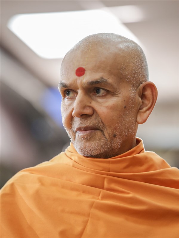 Swamishri in divine mood