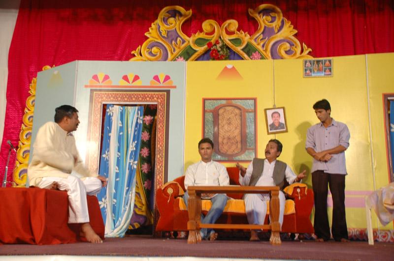 Youths perform cultural programs