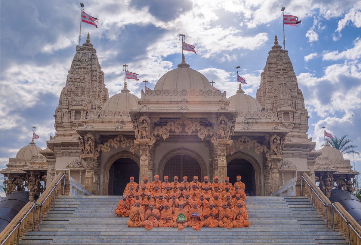 Group photos of sadhus