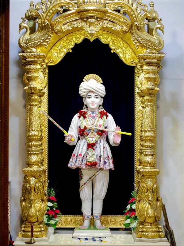 Shri Ghanshyam Maharaj, BAPS Shri Swaminarayan Mandir, Bhavnagar