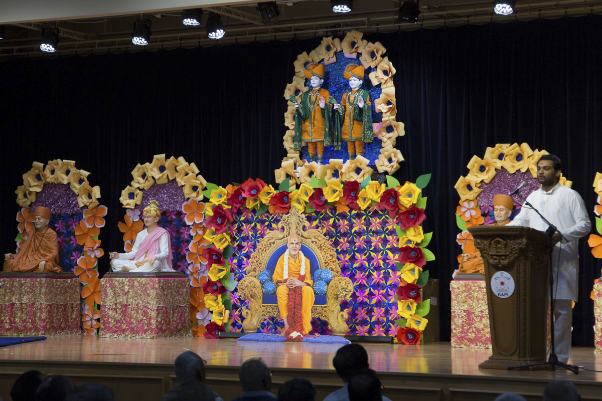 85th Birthday Celebration of Pragat Brahmaswarup Mahant Swami Maharaj, Auckland
