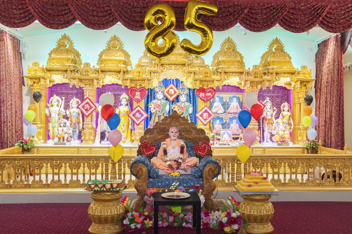 85th Birthday Celebration of Pragat Brahmaswarup Mahant Swami Maharaj, Brisbane