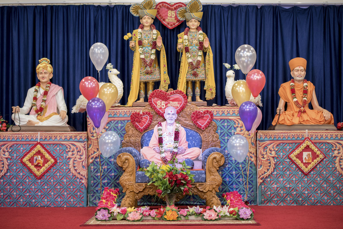 85th Birthday Celebration of Pragat Brahmaswarup Mahant Swami Maharaj, Brisbane