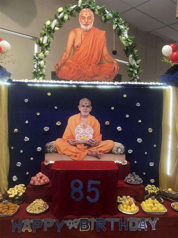 85th Birthday Celebration of Pragat Brahmaswarup Mahant Swami Maharaj, Wellington