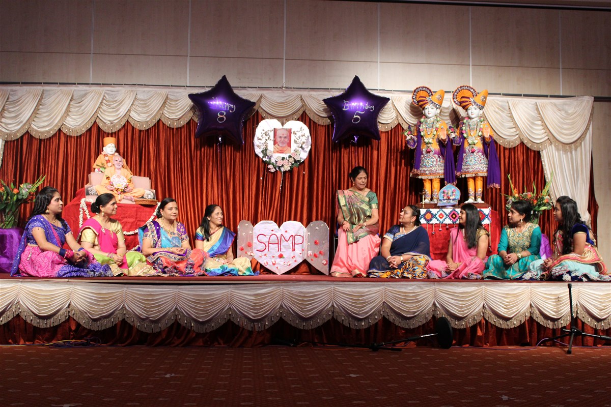 Mahant Swami Maharaj Janma Jayanti Celebrations, Wellingborough Mahila Mandal, UK 