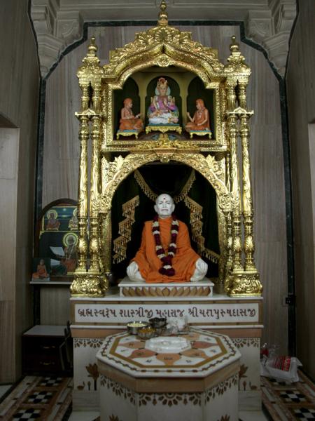Brahmaswarup Shastriji Maharaj at Yagnapurush Smruti Mandir