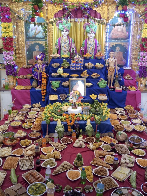 Diwali and Annakut Celebrations 2018, Airport, Ahmedabad