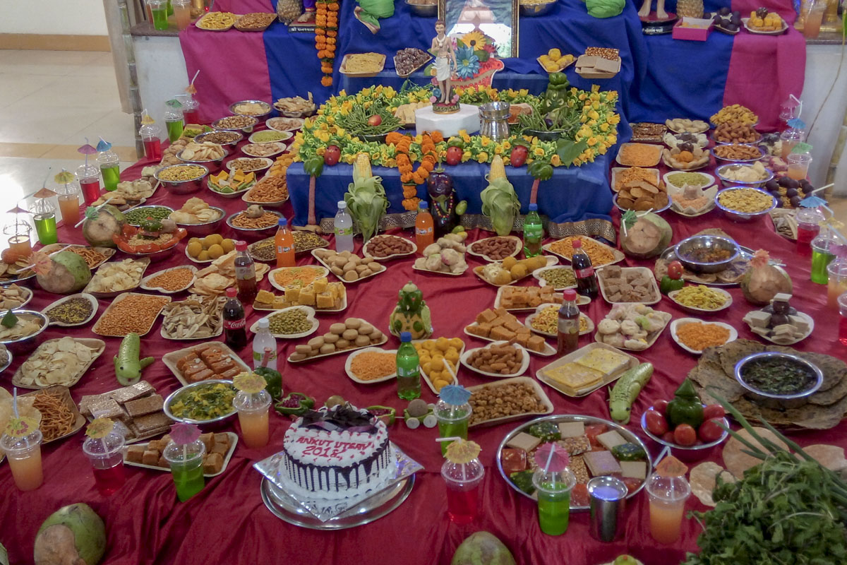 Diwali and Annakut Celebrations 2018, Airport, Ahmedabad