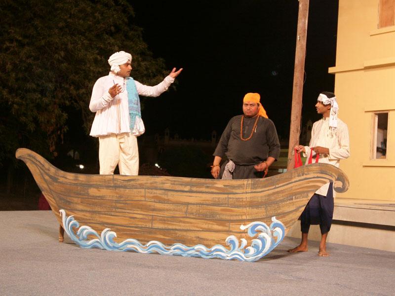 Drama performance by youths