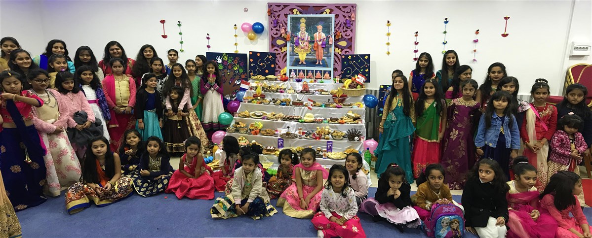 Diwali & Annakut Bal-Balika Celebrations, Paris, France
