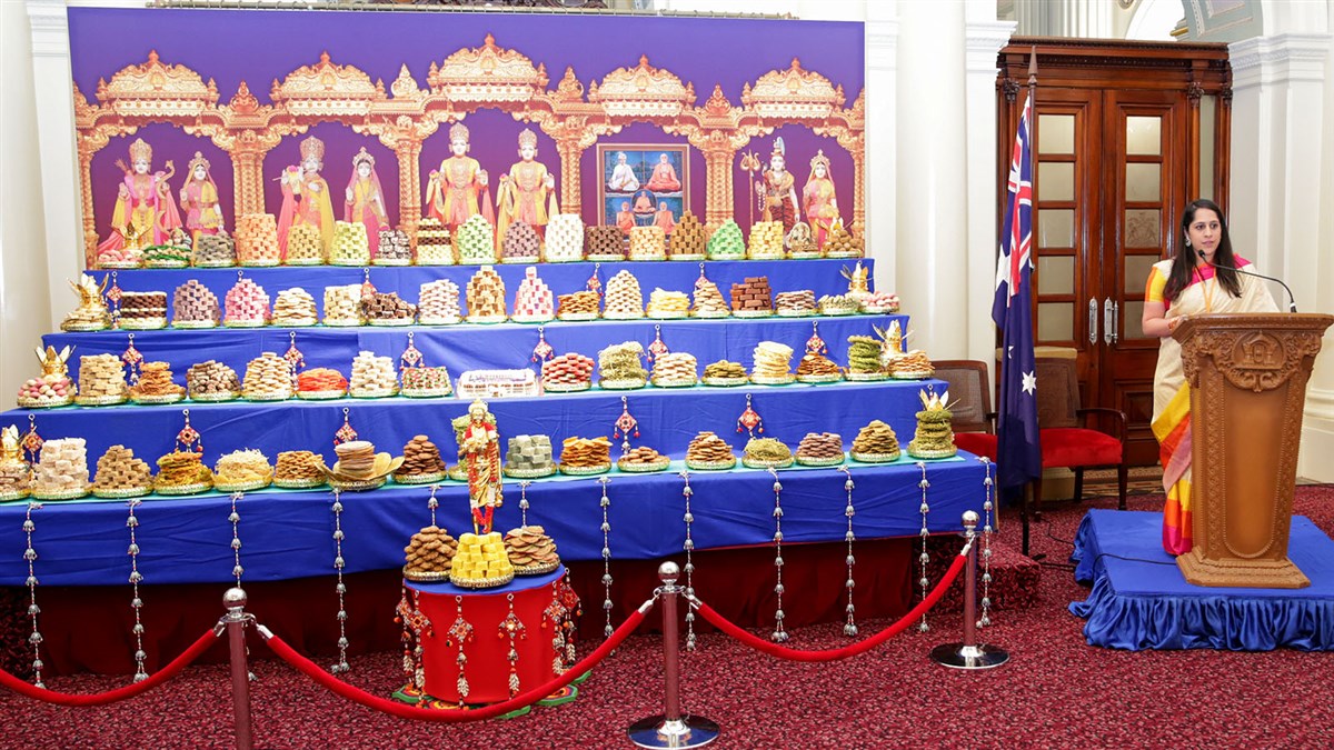 Diwali and Annakut Celebrations at the Parliament of Victoria, Melbourne, 2018