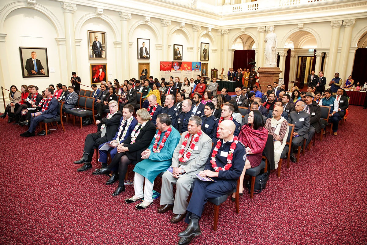 Diwali and Annakut Celebrations at the Parliament of Victoria, Melbourne, 2018