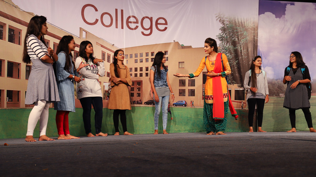 A skit presentation by yuvatis