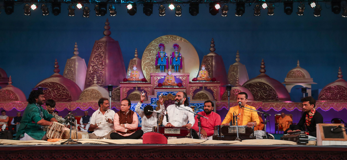 Sairam Dave presents in the assembly