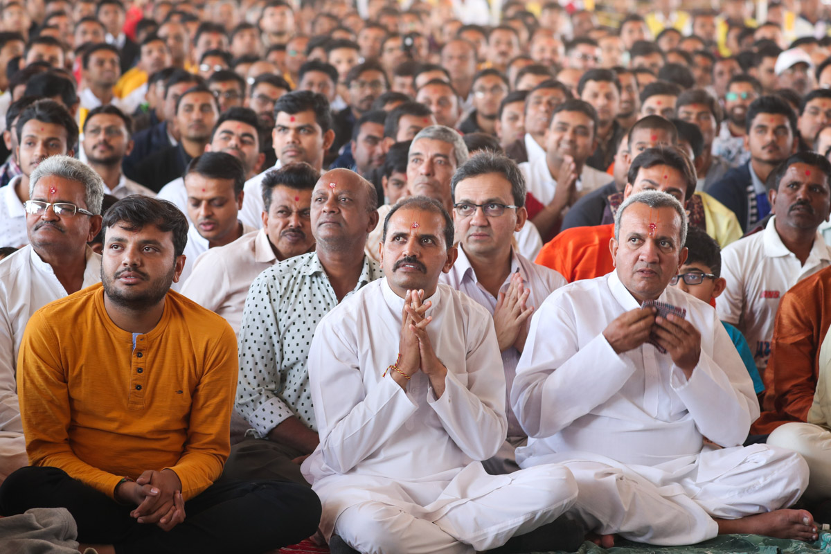 Fathers of sadhus during the assemlby
