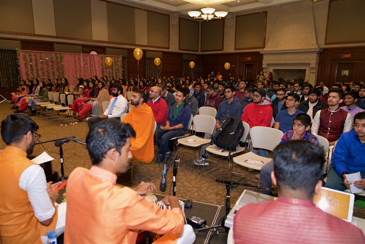 BAPS Campus Diwali Celebration at the Massachusetts College of Pharmacy and Health Science in Boston, MA.