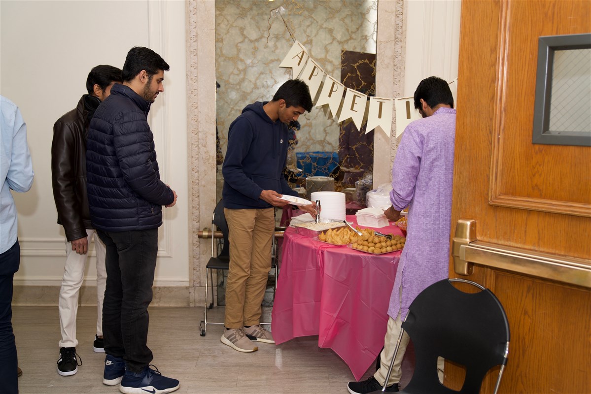 BAPS Campus Diwali Celebration at the Massachusetts College of Pharmacy and Health Science in Boston, MA.