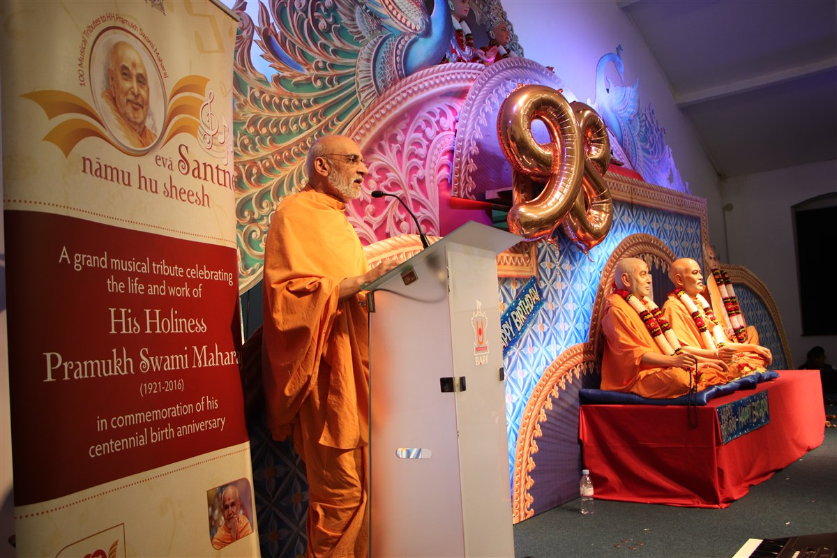 Pramukh Swami Maharaj Janma Jayanti Celebrations, Manchester, UK