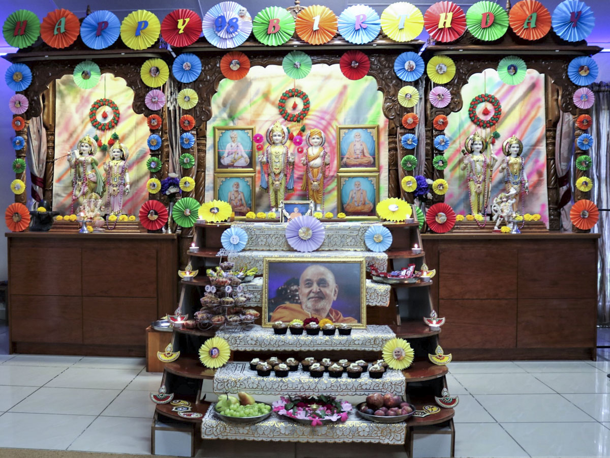 98th Birthday Celebration of Brahmaswarup Pramukh Swami Maharaj, Tzaneen