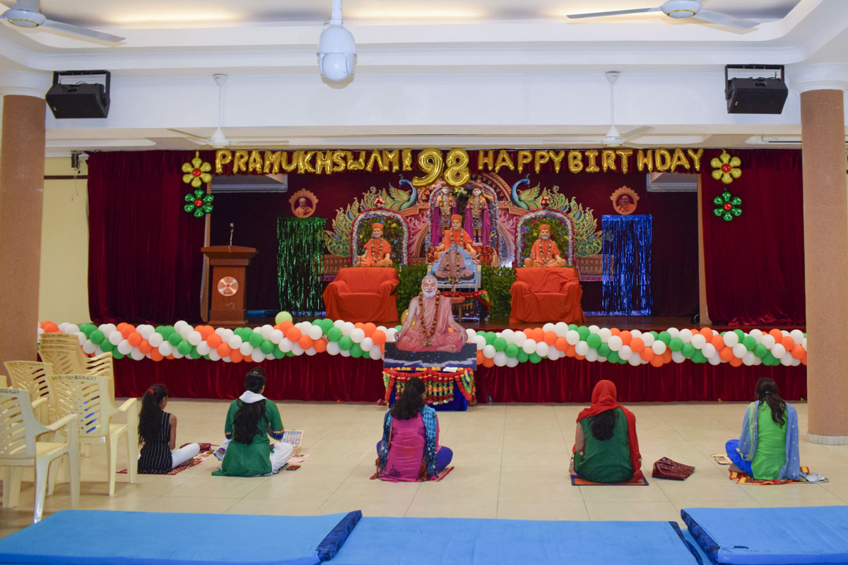 98th Birthday Celebration of Brahmaswarup Pramukh Swami Maharaj, Lusaka