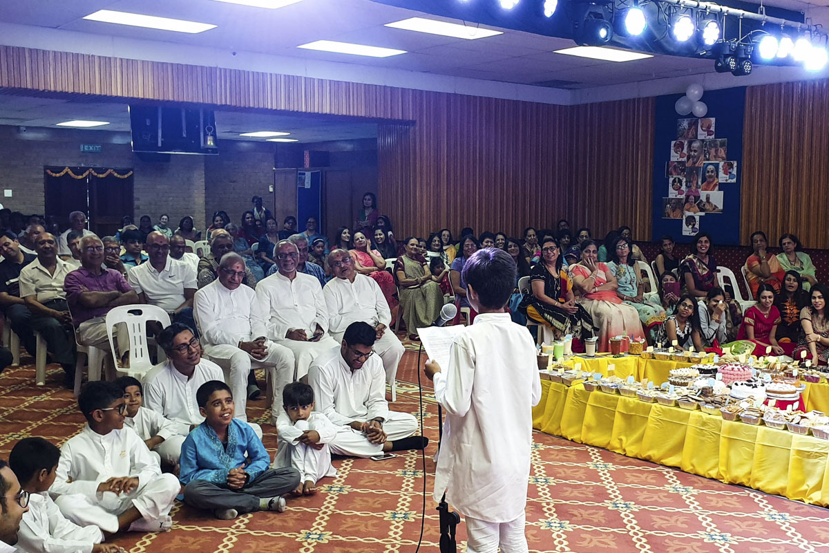98th Birthday Celebration of Brahmaswarup Pramukh Swami Maharaj, Durban
