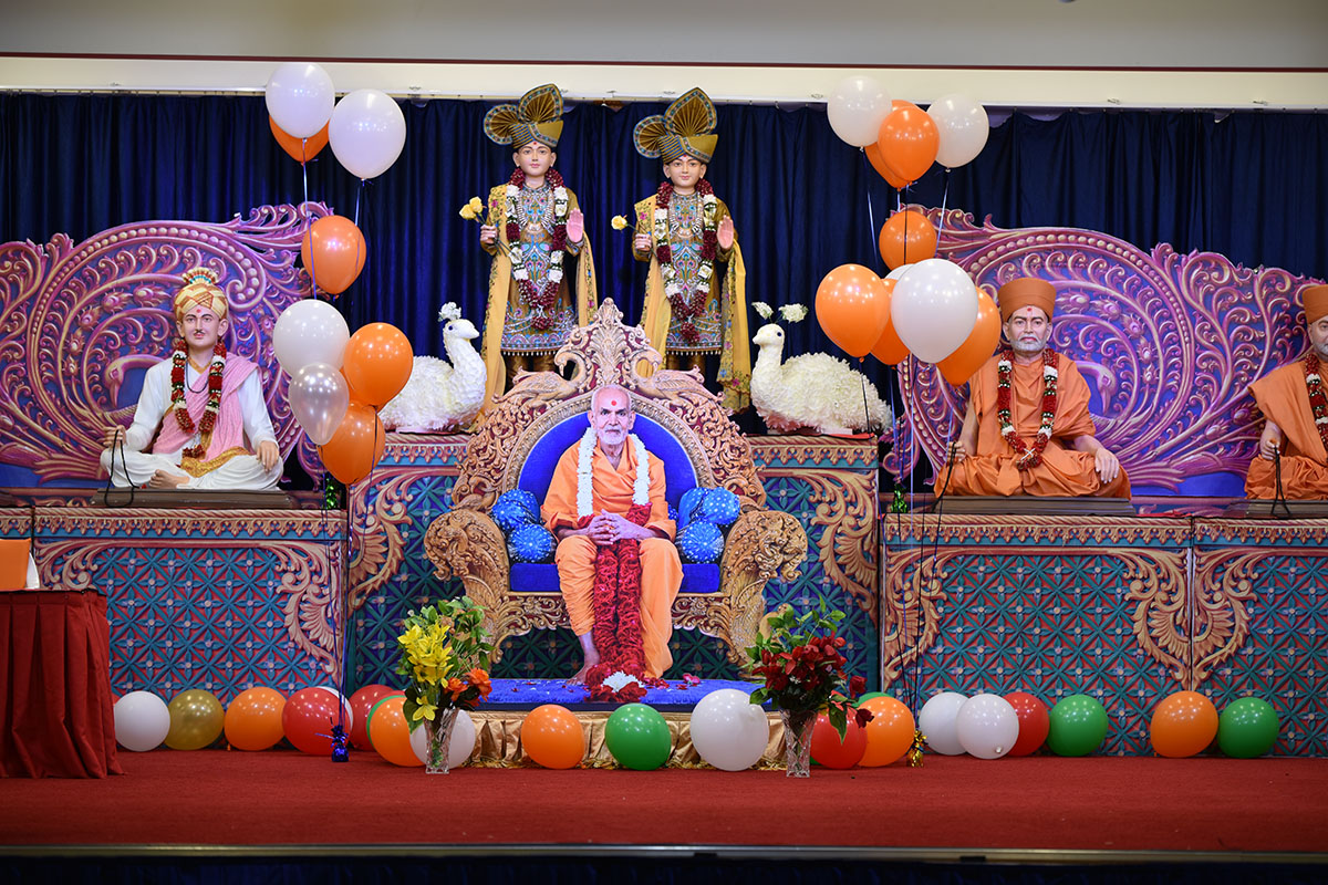 98th Birthday Celebration of Brahmaswarup Pramukh Swami Maharaj, Brisbane