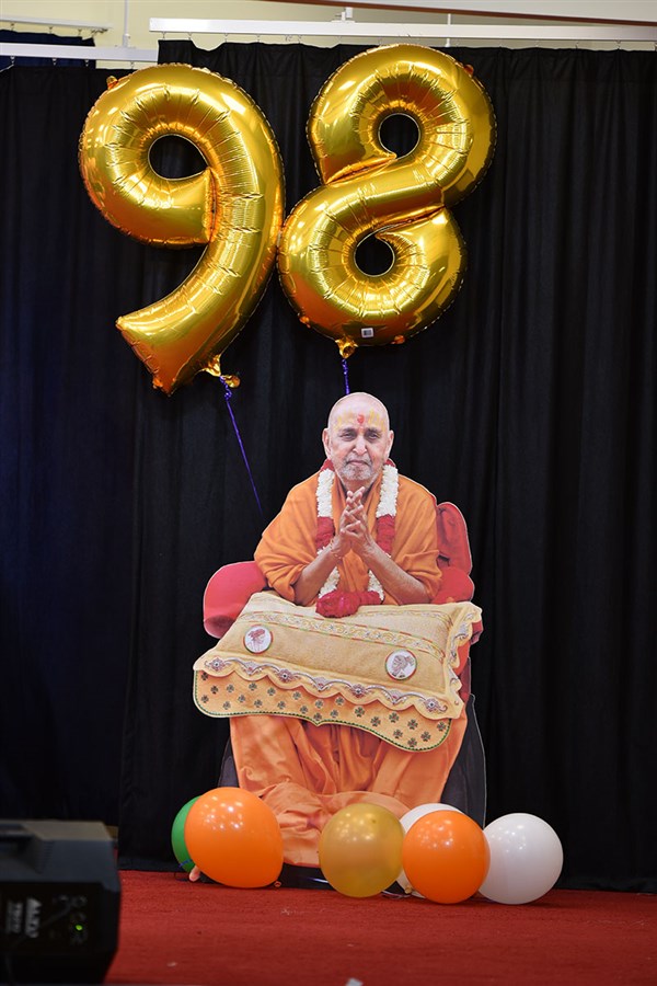 98th Birthday Celebration of Brahmaswarup Pramukh Swami Maharaj, Brisbane