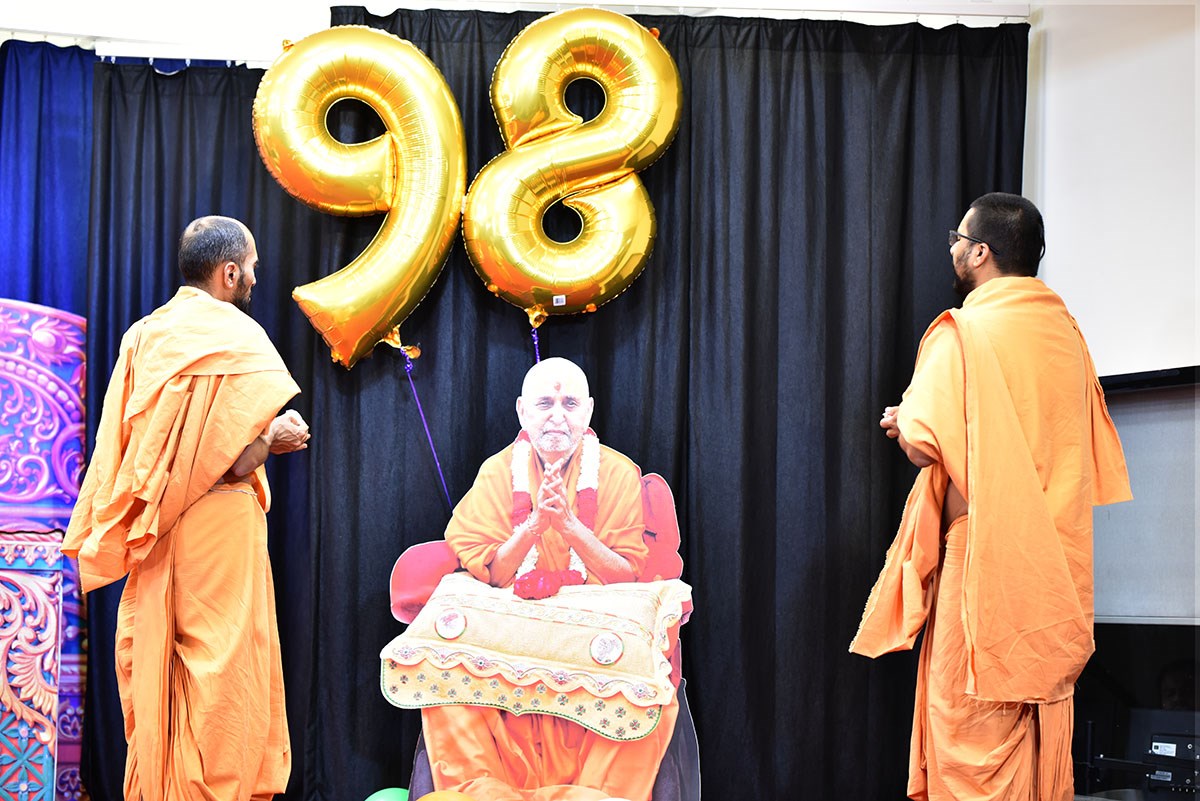 98th Birthday Celebration of Brahmaswarup Pramukh Swami Maharaj, Brisbane