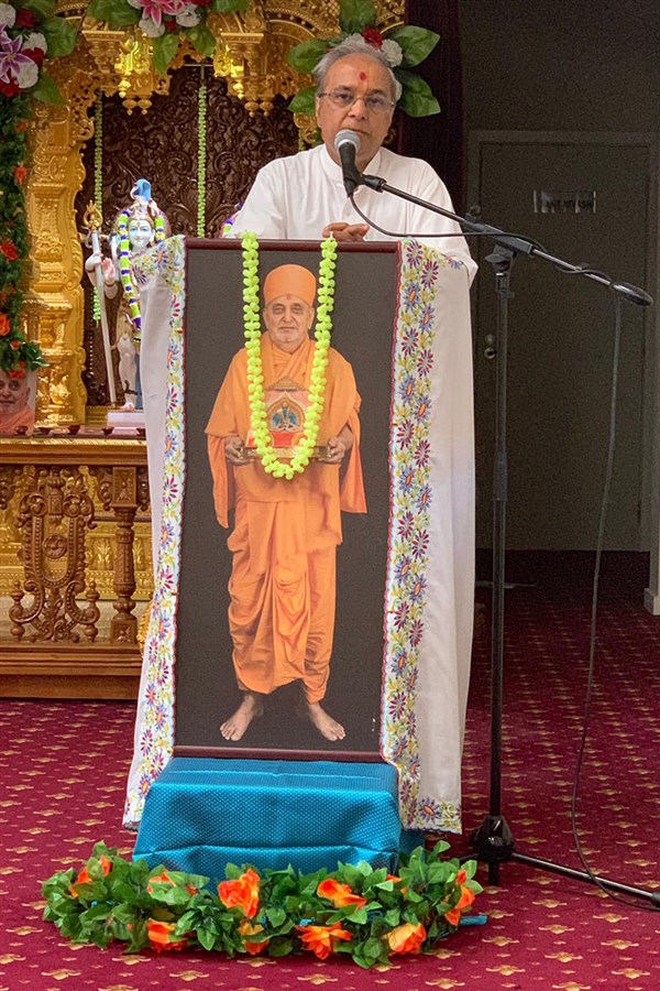 98th Birthday Celebration of Brahmaswarup Pramukh Swami Maharaj, Rotorua