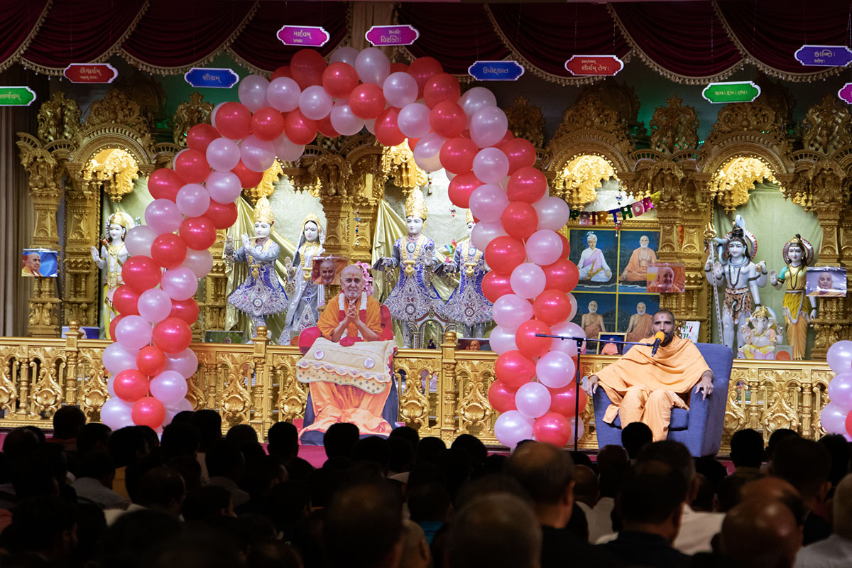 98th Birthday Celebration of Brahmaswarup Pramukh Swami Maharaj, Sydney