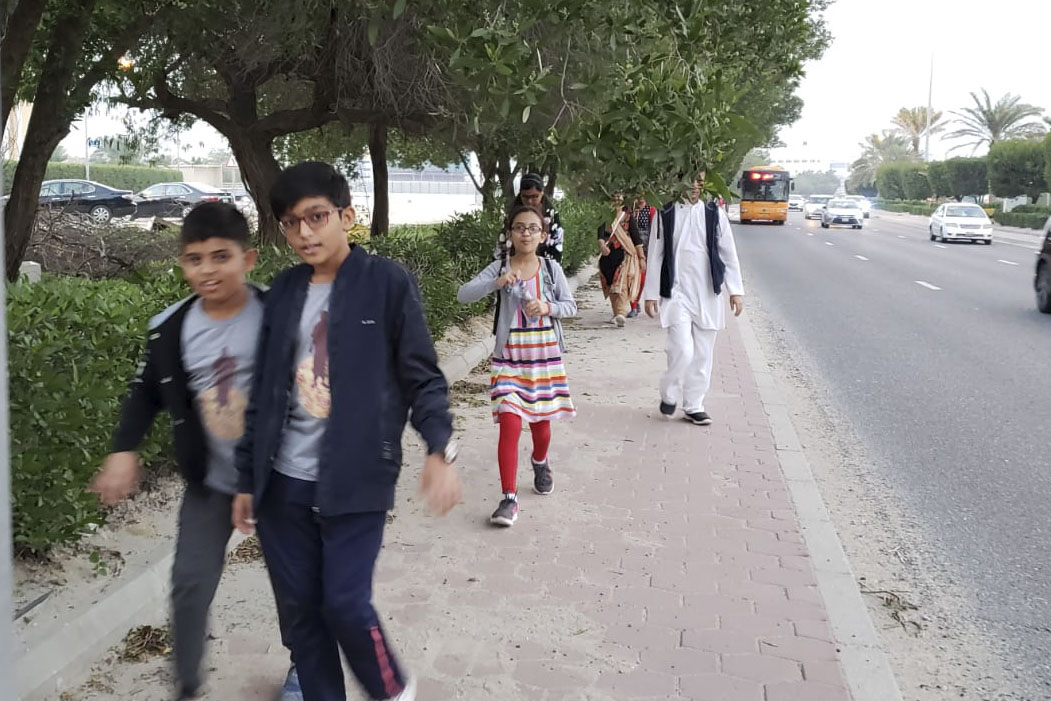 Padyatra, 98th Birthday Celebration of Brahmaswarup Pramukh Swami Maharaj, Kuwait