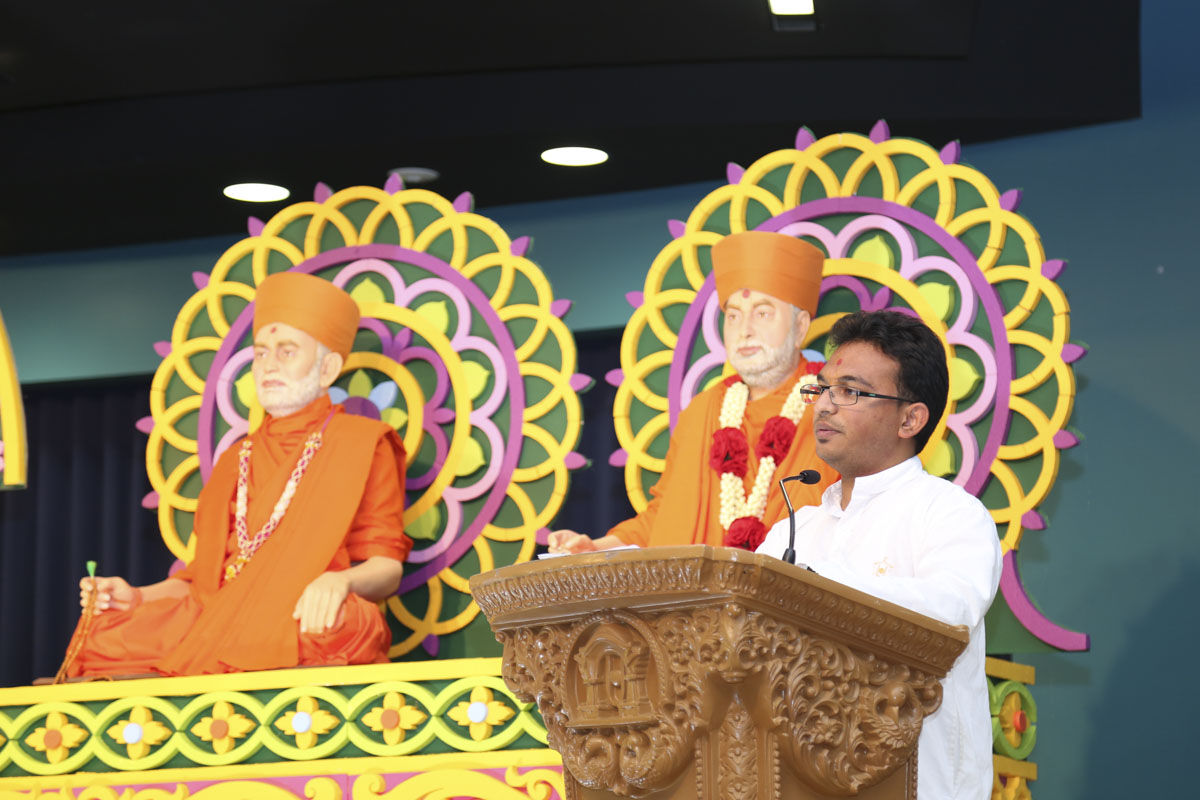 98th Birthday Celebration of Brahmaswarup Pramukh Swami Maharaj, Canberra
