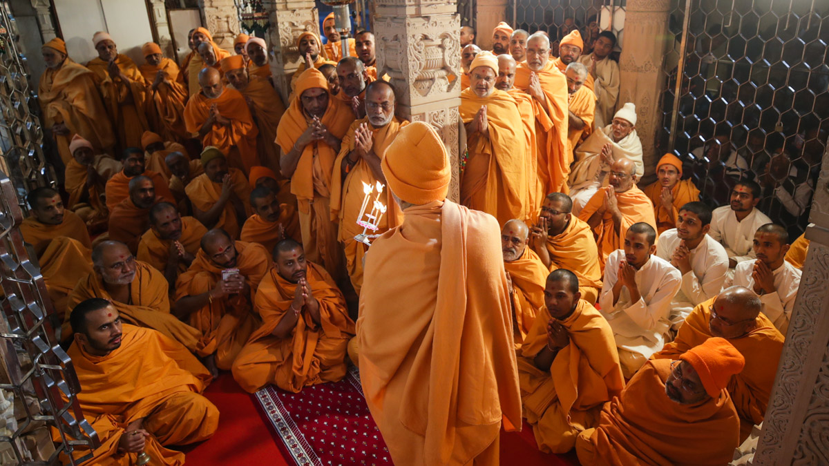 03 February 2021 HH Mahant Swami Maharaj s Vicharan 