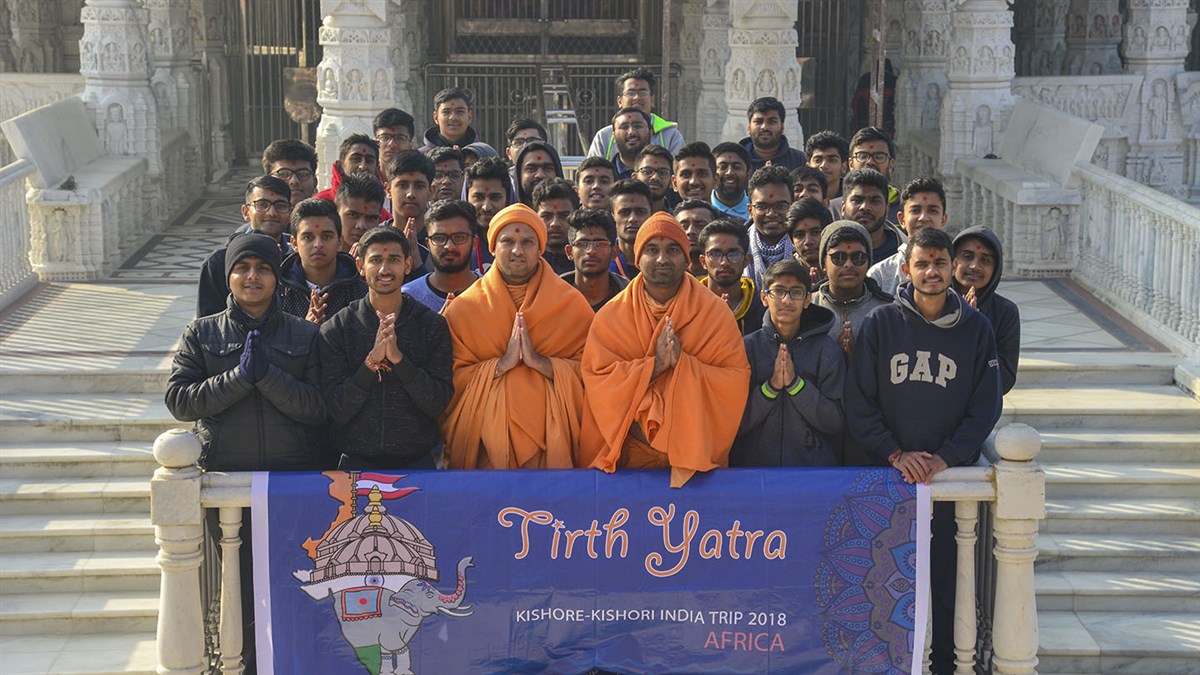 India Trip by BAPS Youths of Africa