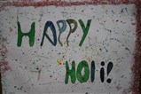 Colorful celebration of holi-dhuleti on campus