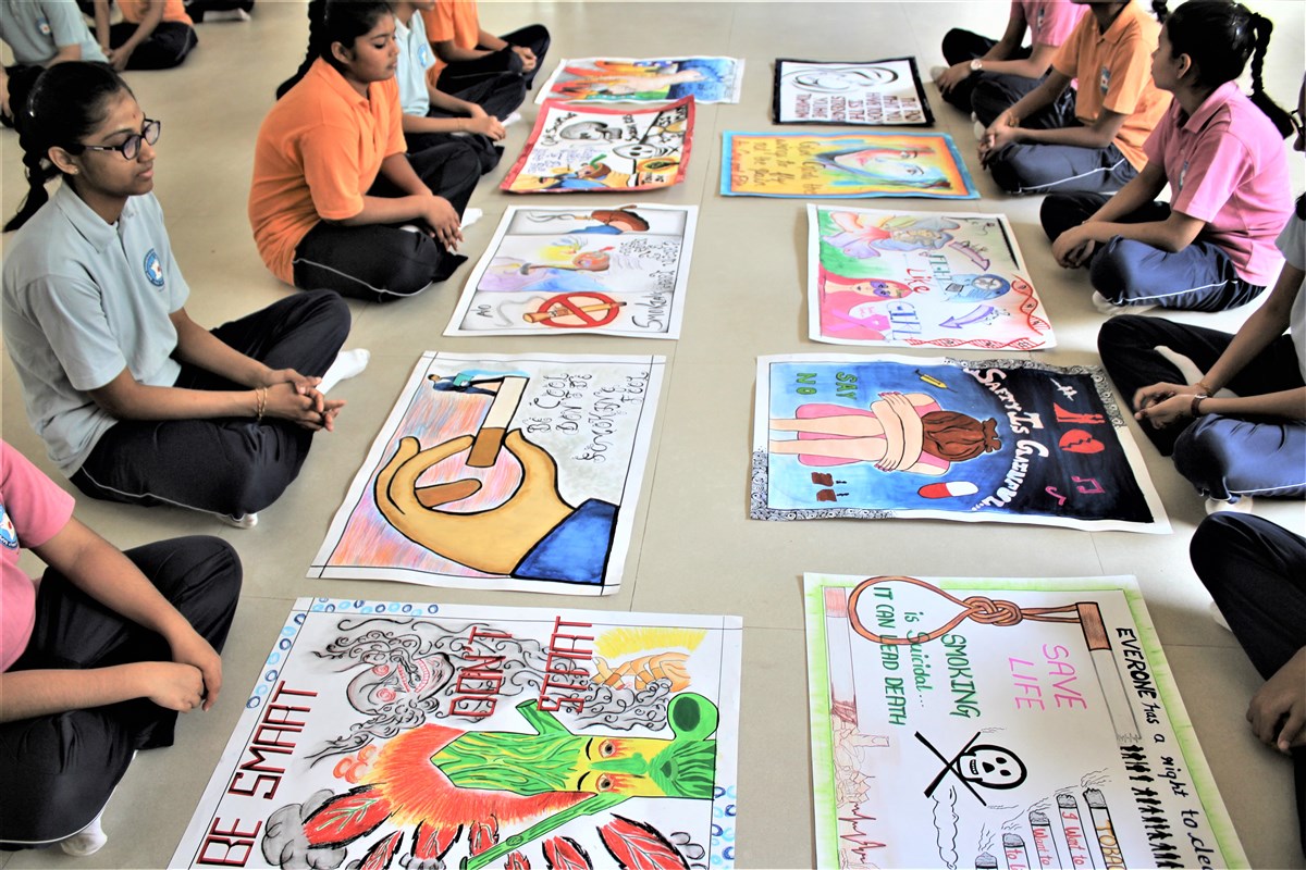 Youth Health Awareness Program & Drawing Competition 2019, Randesan, India