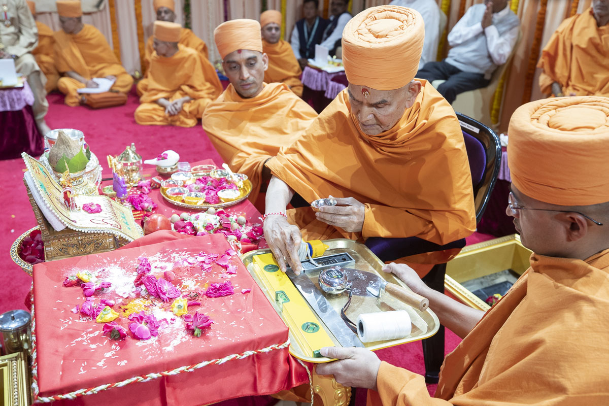 Shilanyas Ceremony