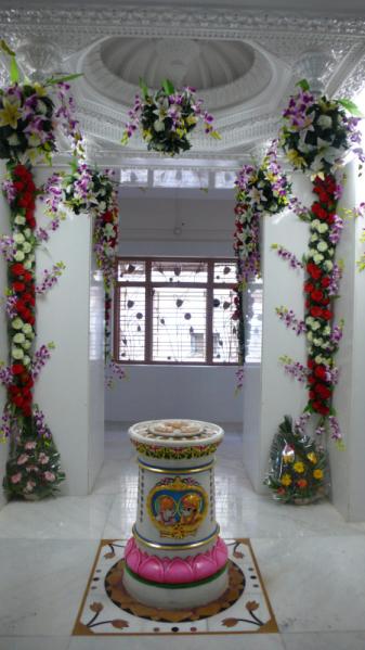   Holy shrine at birthplace of Gunatitanand Swami