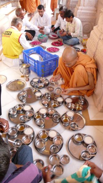  Preparations for the pratishtha