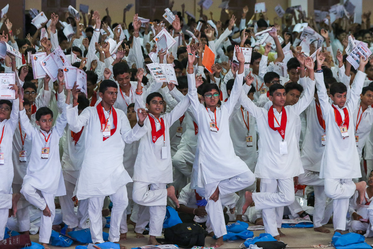 Balaks participate in an activity