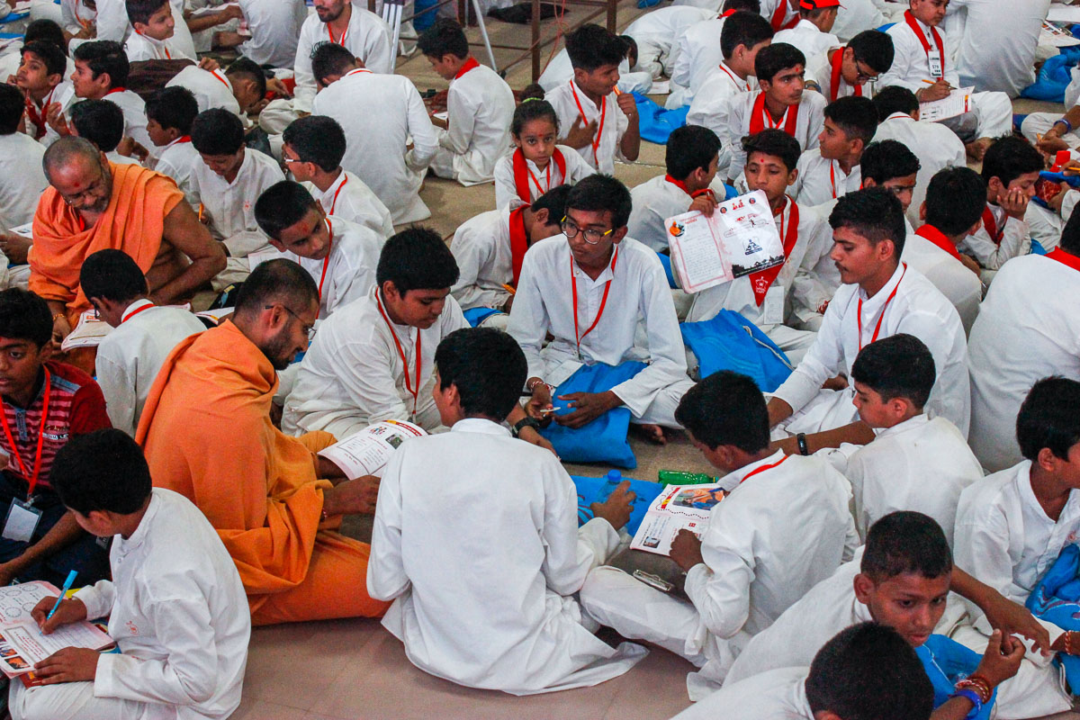 Balaks doing group activities