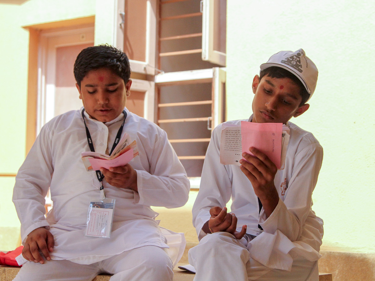 Youths prepare for the competitions