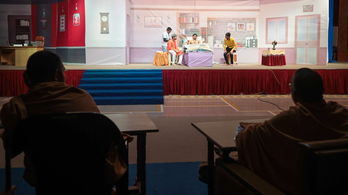 Yuvaks participate in the Drama competition